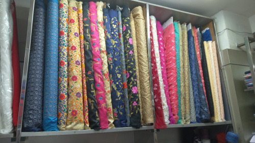Heavy Embroidered & Party Wear Fabric Rolls